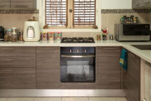 beautiful kitchen after Corian countertop installers