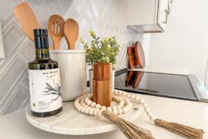 kitchen spoons on Corian countertop installation GTA